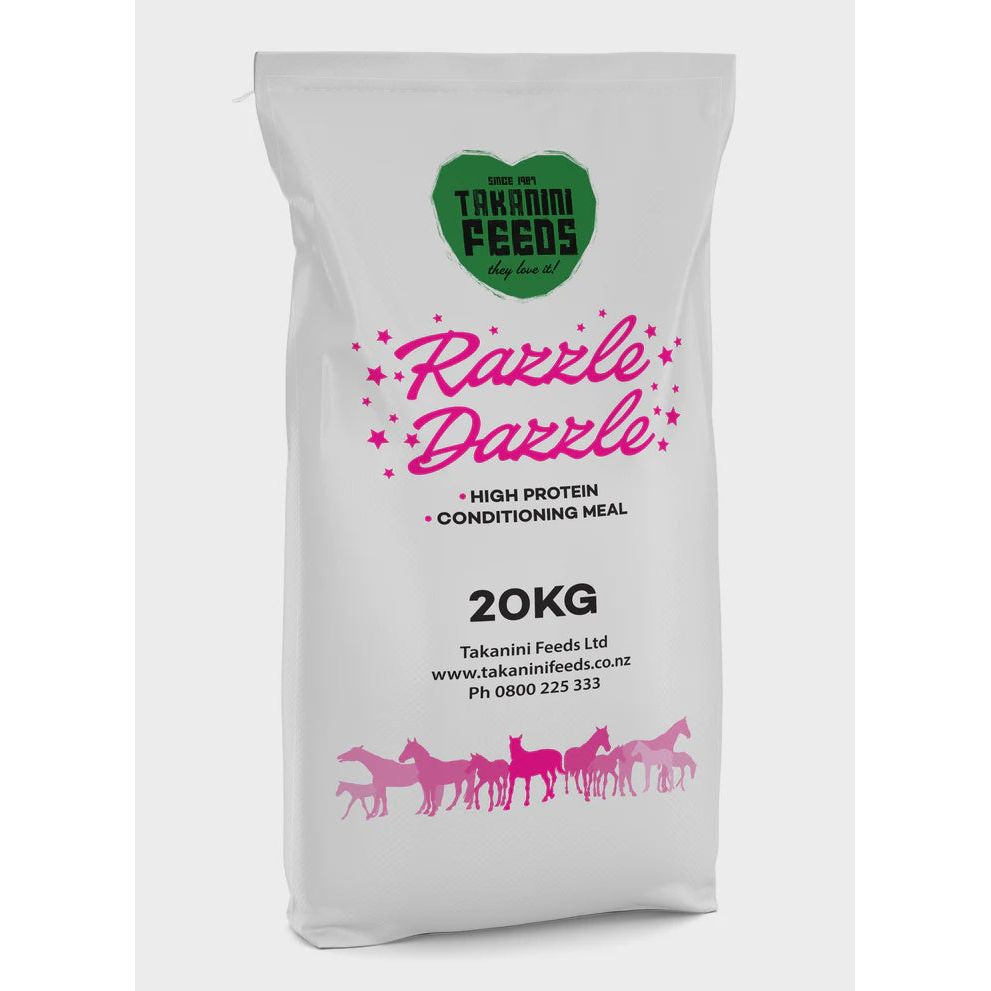 Takanini Feeds Razzle Dazzle 20kg Taupo Equestrian Supplies