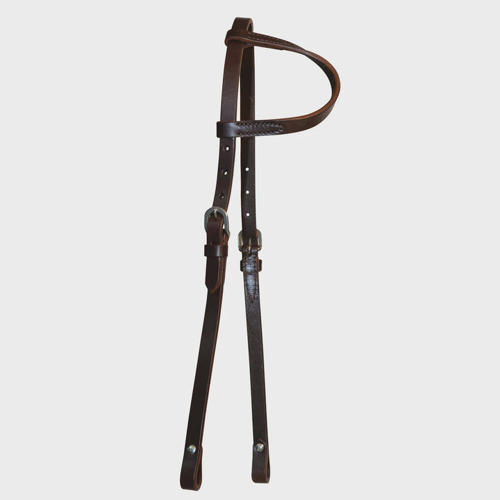 Circle Y Lightweight Classic One Ear Headstall