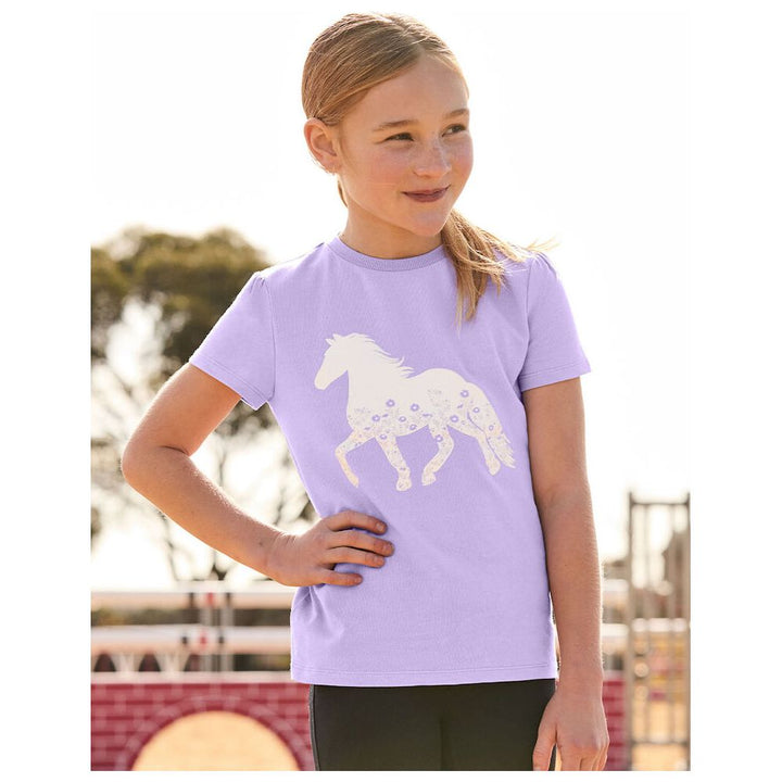 Dublin Kids Pepper Puff Sleeve Tee
