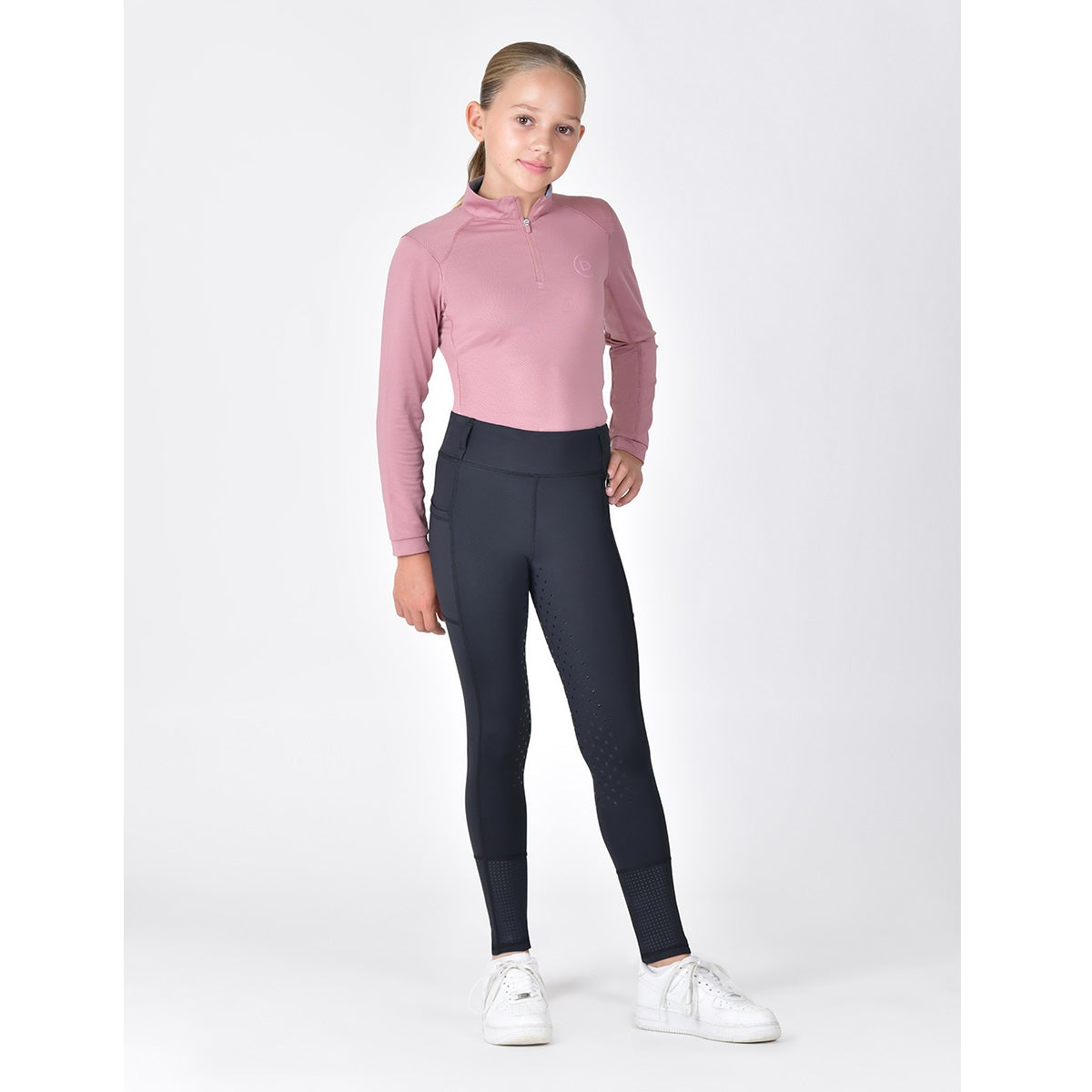 Dublin Form Mesh Kids Riding Tights – Taupo Equestrian Supplies