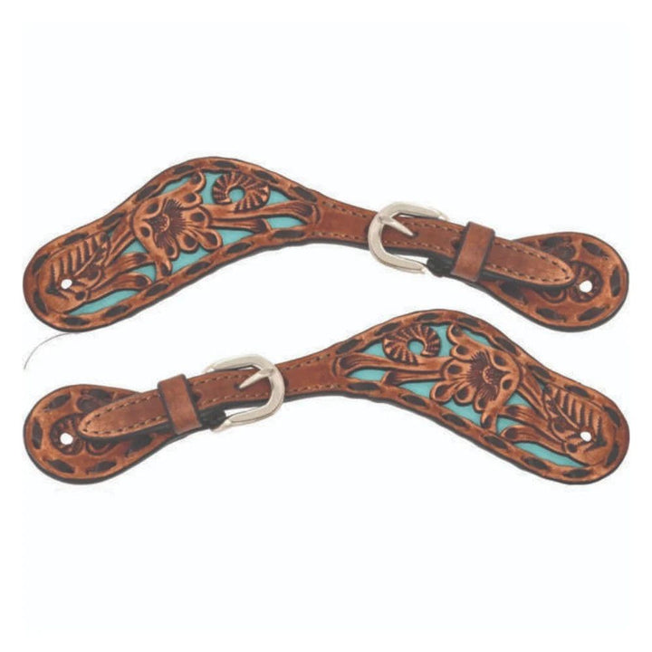Circle Y Carico Spur Straps-Ladies