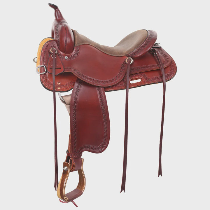 Circle Y Dusty Road Trekker Saddle 16
