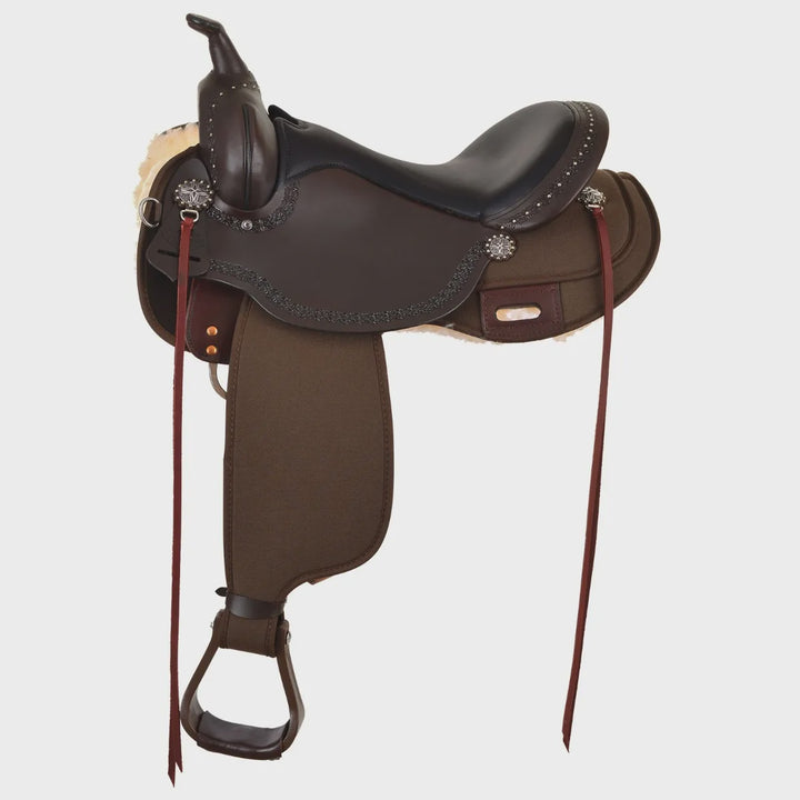 Willow Spring Cordura Trail saddle 16