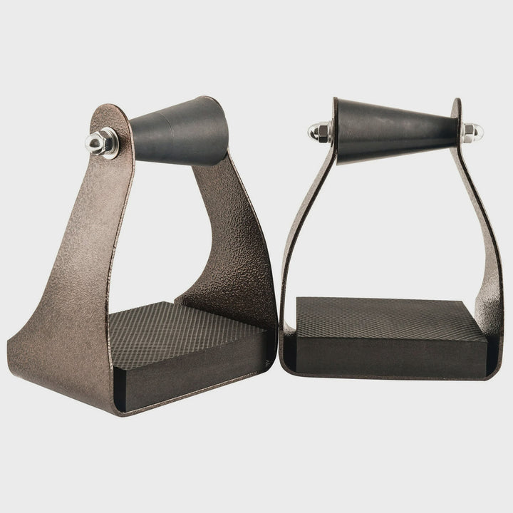 Circle Y ErgoBalance Trail Stirrups Color: Brown