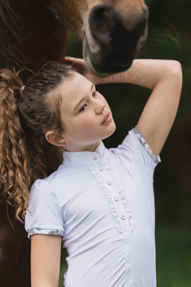 Saddle & Canter YR Mia Show Top - Bianca