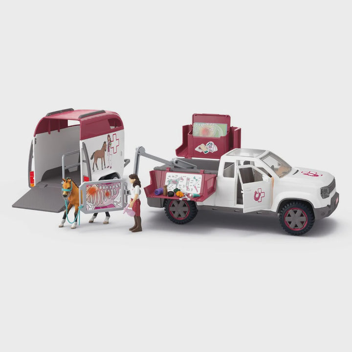 Schleich Mobile vet with trailer