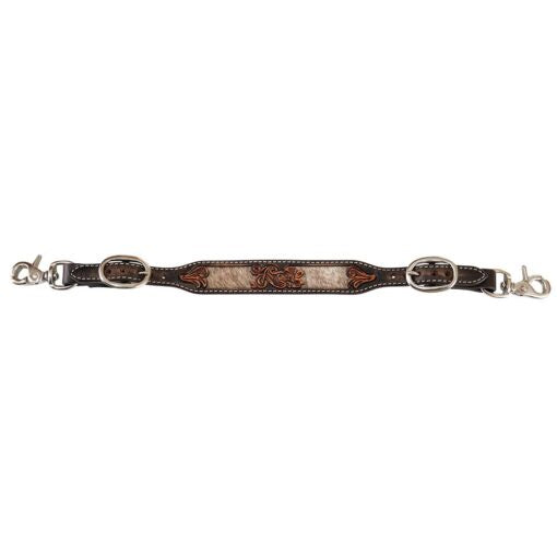 Circle Y Distressed Hair On Hide Wither Strap