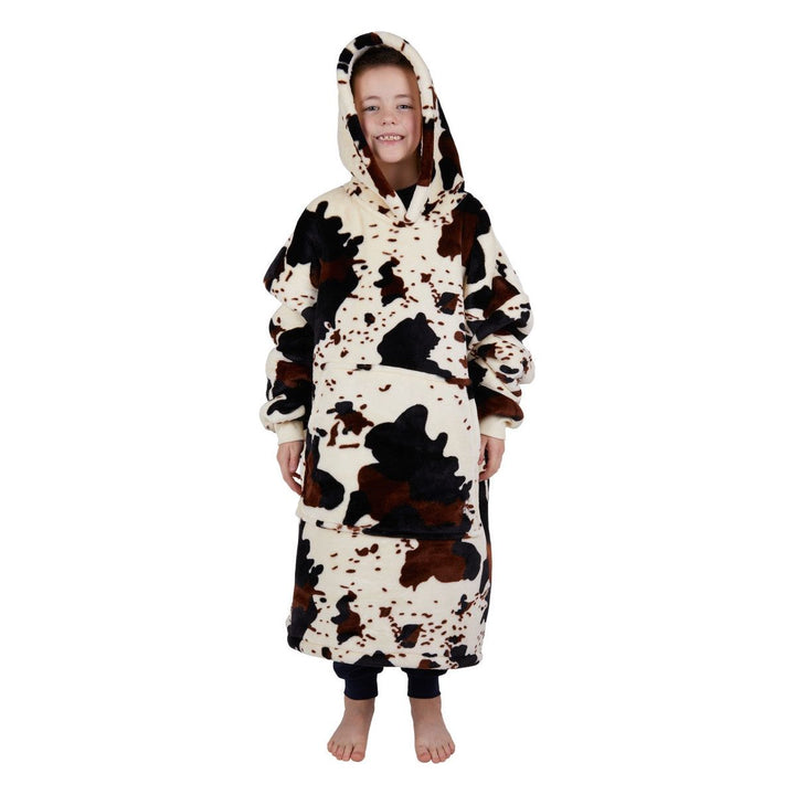 Pure Western  Cow Snuggle Hoodie
