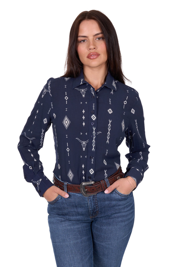 Wrangler Womens Austin LS Shirt