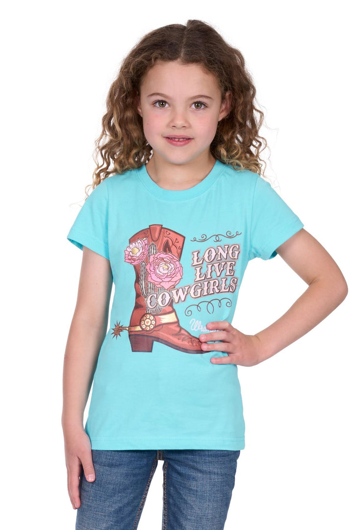 Wrangler Womens Girls Kelly Tee