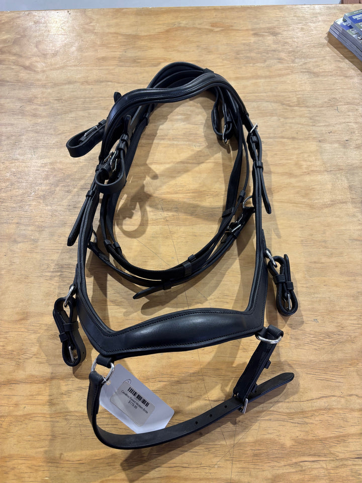 Cavallino Raised Micklem Bridle