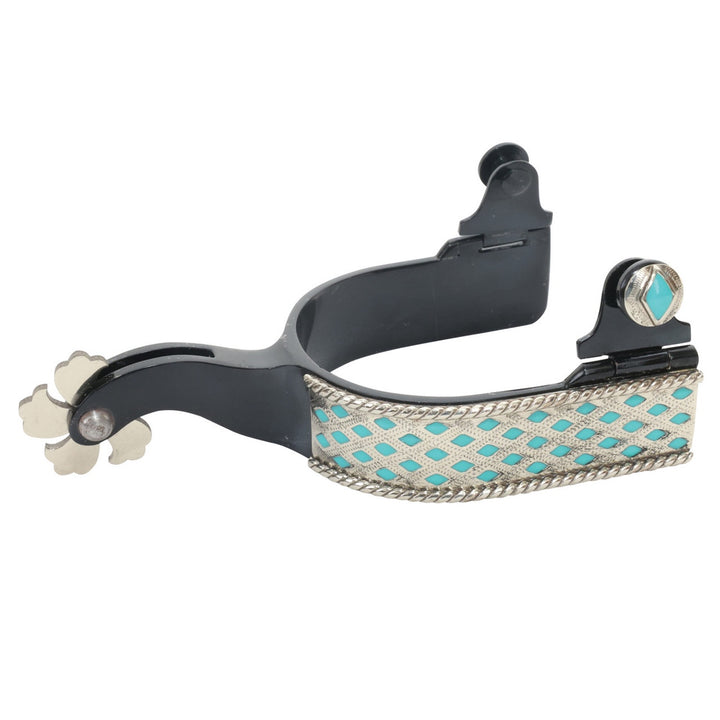 Reinsman Turquoise Diamond Spurs- Ladies