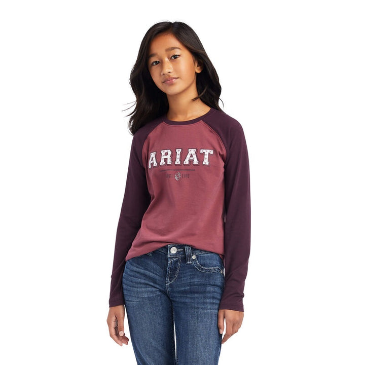 Ariat Youth Varsity LS Shirt