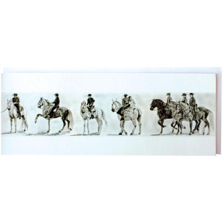 Note Card Andalusian Line Up Pack of 10