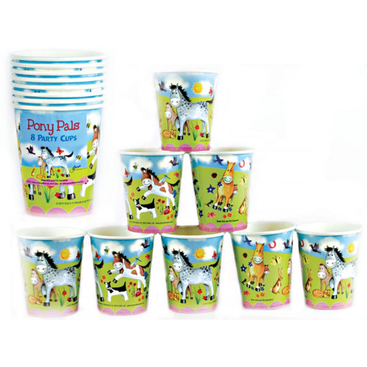 Pony Pals Pack of 8 Party Cups