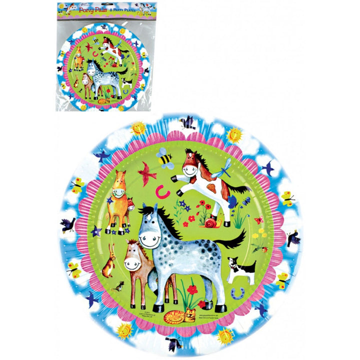 Pony Pals Pack of 8 Party Plates