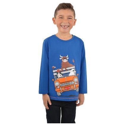 Boys Truck Ride Long Sleeve Tee