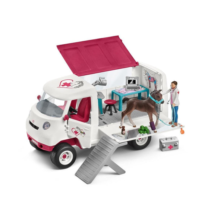 Schleich - Mobile Vet with Hanoverian Foal