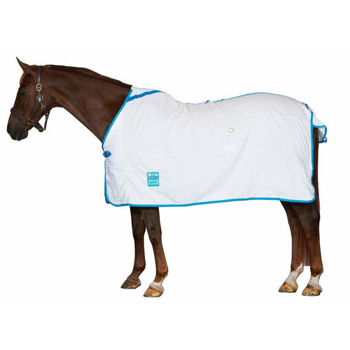 Kool Coat Standard Neck Lite III White/Blue