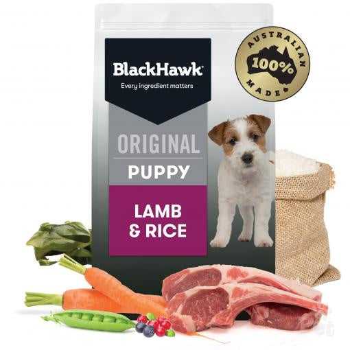 Black Hawk Puppy Lamb/Rice
