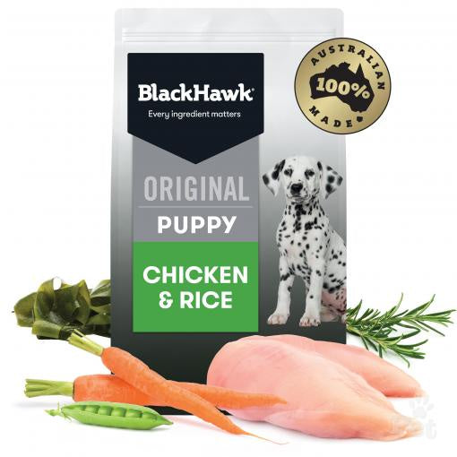 Black Hawk Puppy Chicken/Rice – Taupo Equestrian Supplies