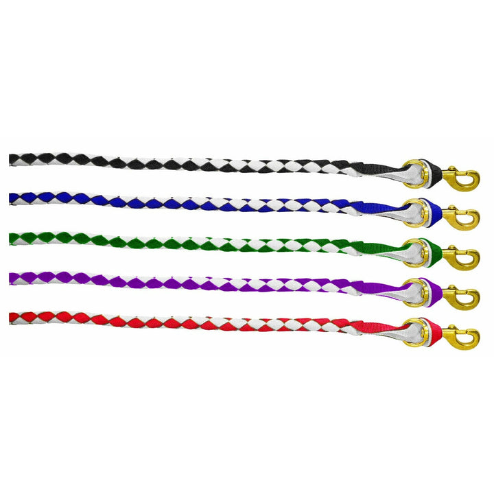 Plaited Lead with Brass Snap