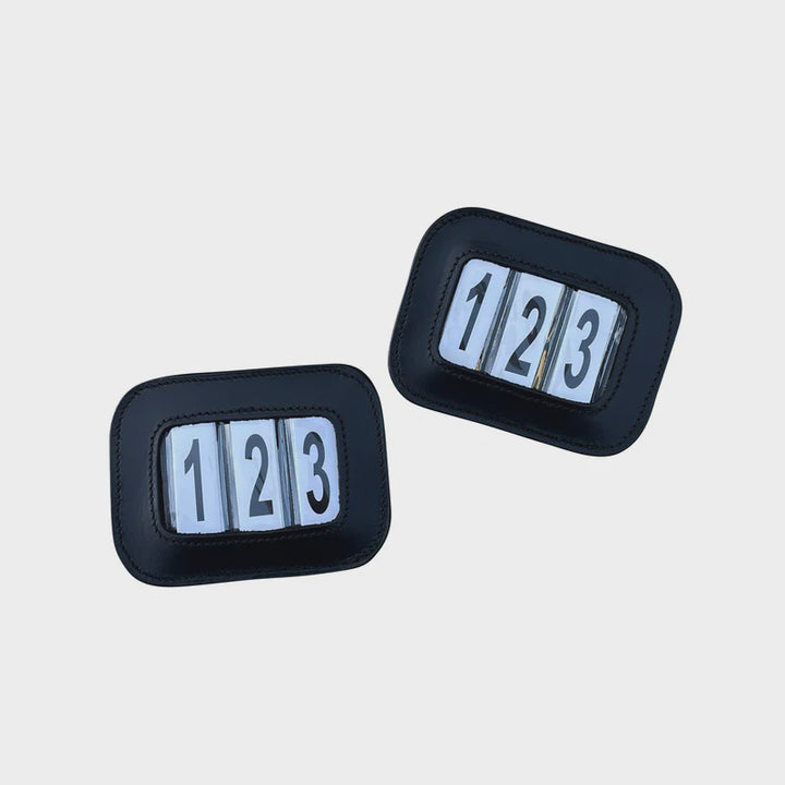Lumiere Bridle Three Number Holder-Classic