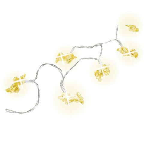 Unicorn String Lights Battery Operated White