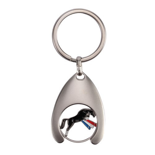 Happy Ross Coin Holder Key Ring