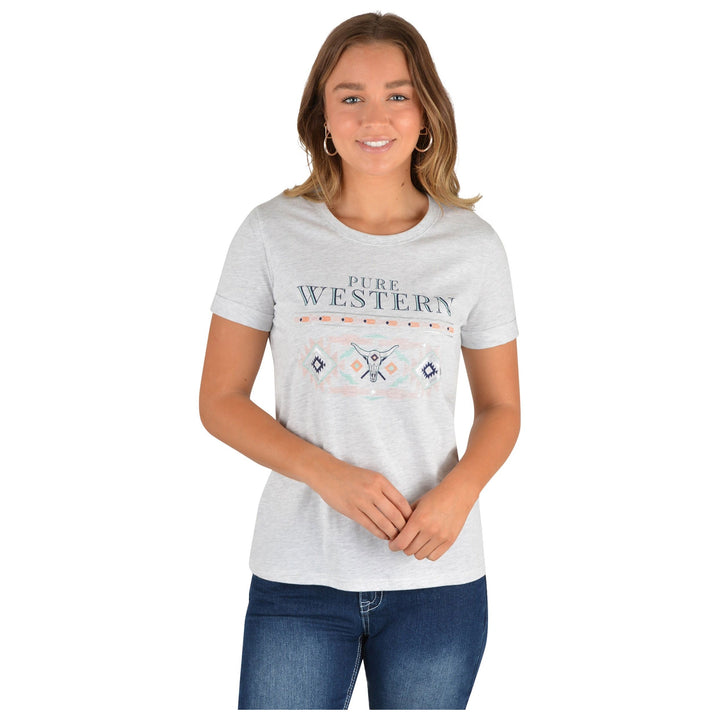 Pure Western Womens Genevieve Tee