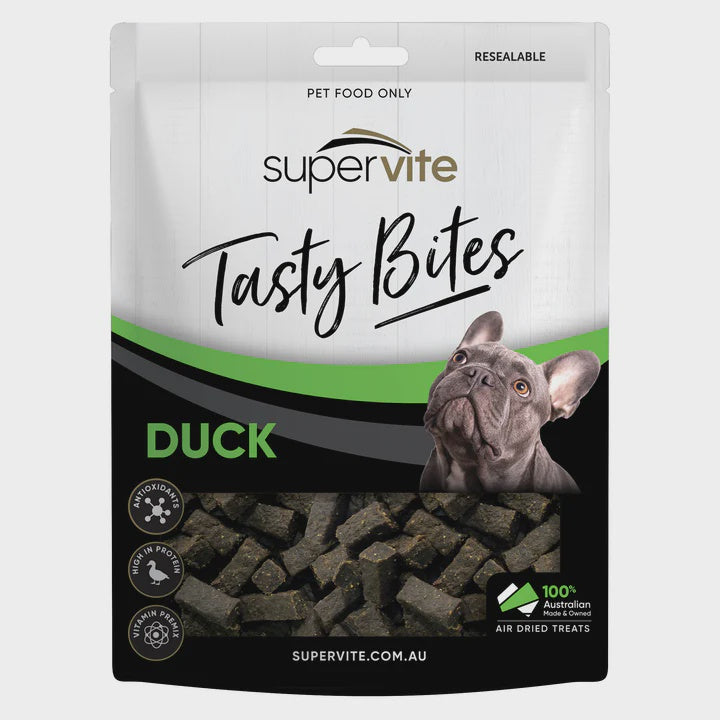 Supervite  Duck Tasty Bites 150gm
