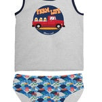 Thomas Cook Boys Farm Ride Singlet & Underwear Set