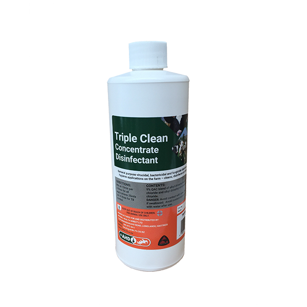 AHD Triple Clean Concentrate Disinfectant