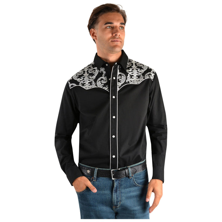 Wrangler Mens Keith EMB Shirt (Size M Only)