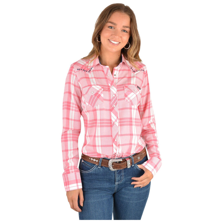 Women’s Maribel Western Check Long Sleeve Shirt