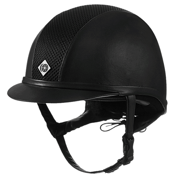 Charles Owen  Ayr8® Plus Leather Look Helmet