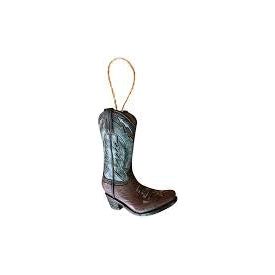 Pure Western Boot Christmas Ornament