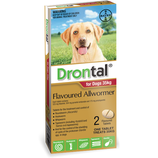 Drontal Dog 35kg All Wormer
