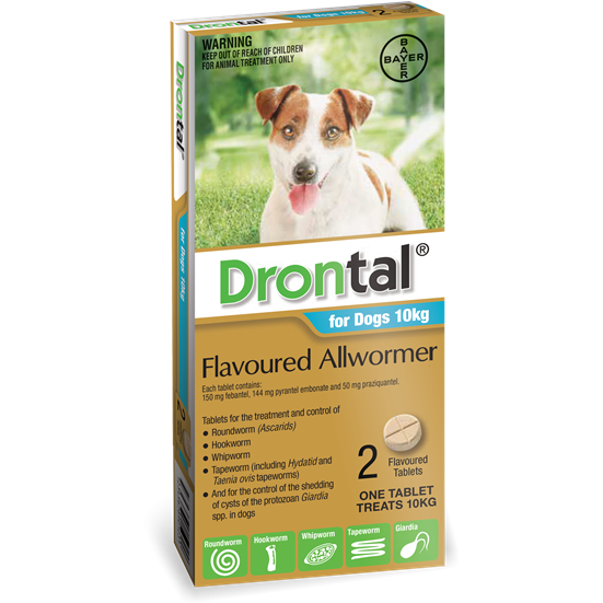 Drontal Dog 10kg All Wormer