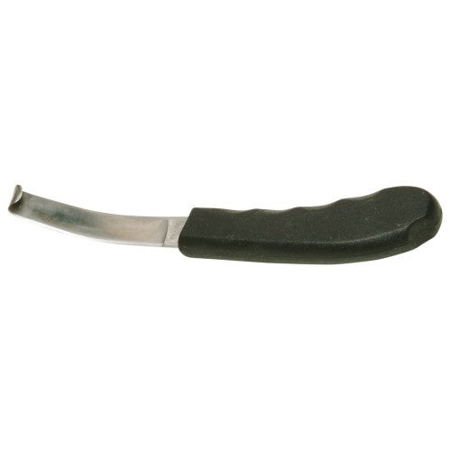 Professional Hoof Knife R/H Single Edge w/Plastic Handle