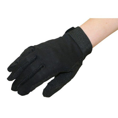 Showmaster Cotton Gloves w/Pimple Grip