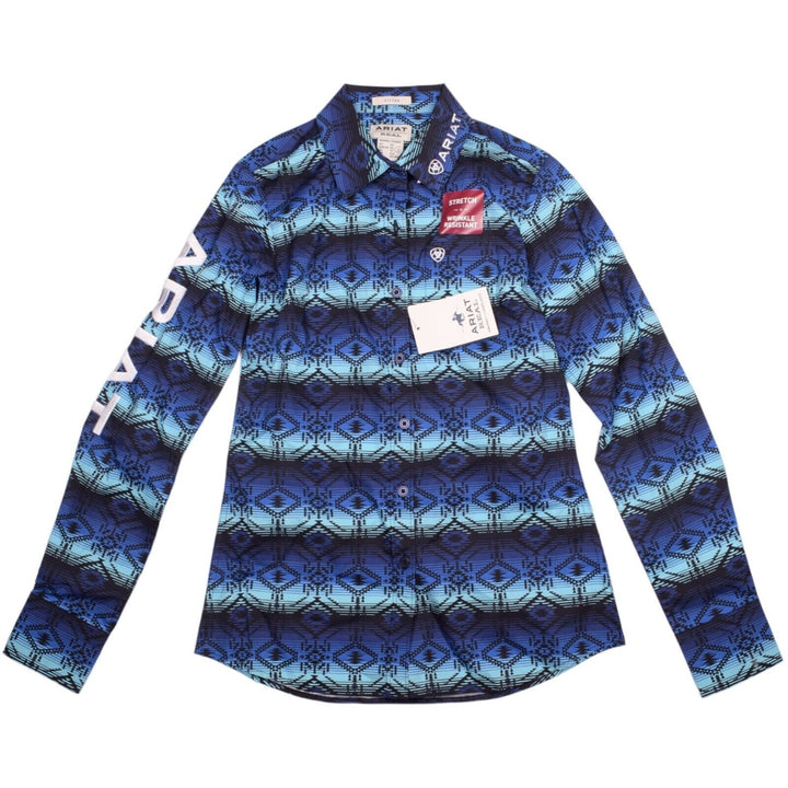 Ariat Women's Team Kirby Stretch L/S Stretch Shirt Maison Print