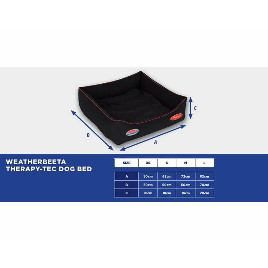 Weatherbeeta TherapyTec Dog Bed Taupo Equestrian Supplies